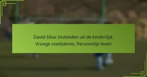 David Silva: Invloeden uit de kindertijd, Vroege voetbalreis, Persoonlijk leven